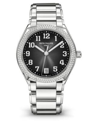 Patek Philippe Twenty~4 Automatic 36mm Steel Diamond Bezel Ladies 7300/1200A-010