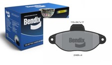BENDIX Bremsbeläge Vorne für FIAT CINQUECENTO PANDA PUNTO SEICENTO /
