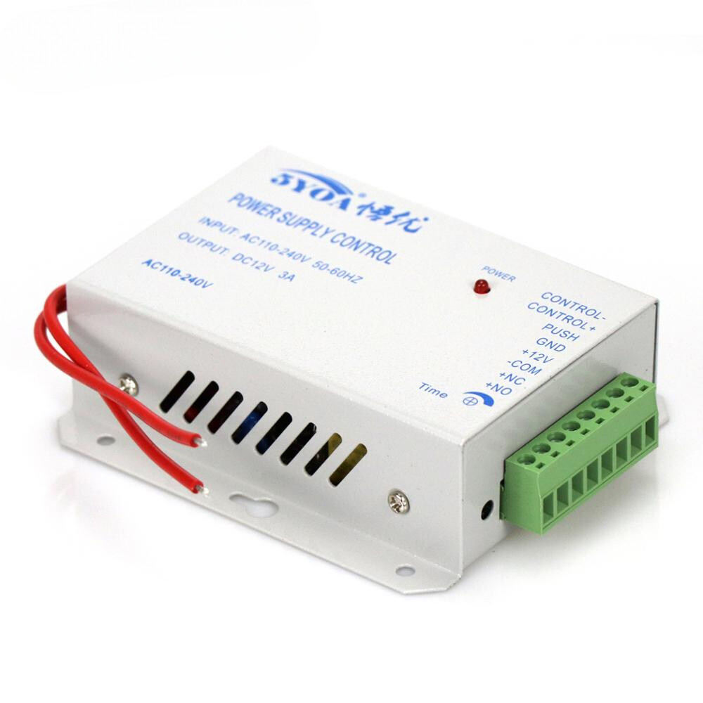 12V DC Power Supply for Door Access Control System AC 110-240V