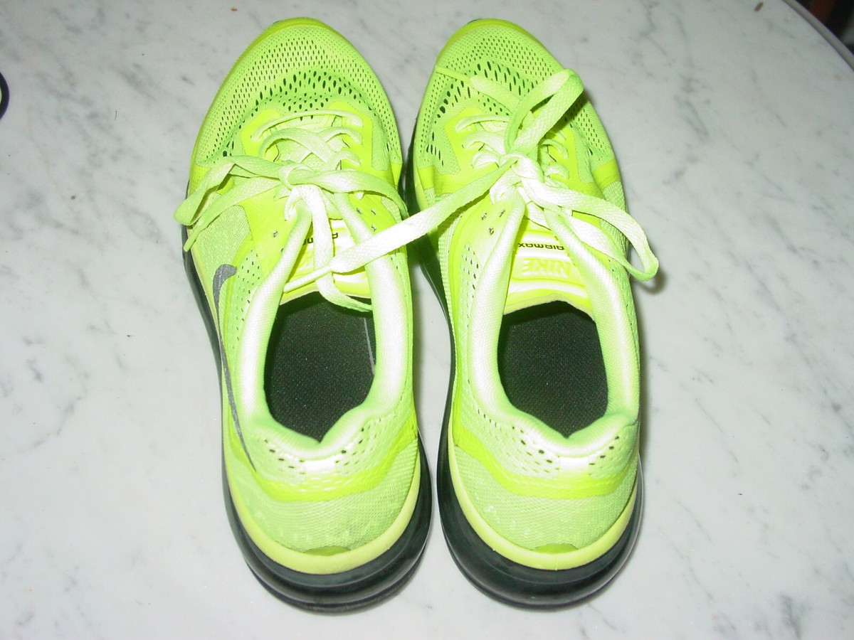 2013 Nike Air Max 2014 Volt/Medium Mint/Electric Green Youth 