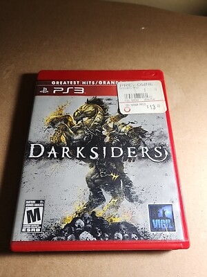Darksiders (Sony PlayStation 3, 2010) Xib Tested And Works