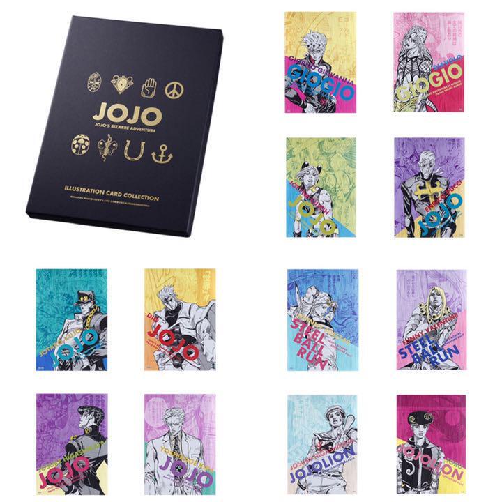 Jojo Exhibition Illustration card collection BOX JoJo's Bizarre