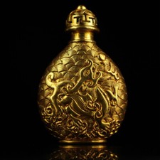 黄金古风中国鼻烟壶| eBay