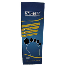 Walk-Hero Medical Orthotic Insoles Comfort/Support Men 6 6.5 New
