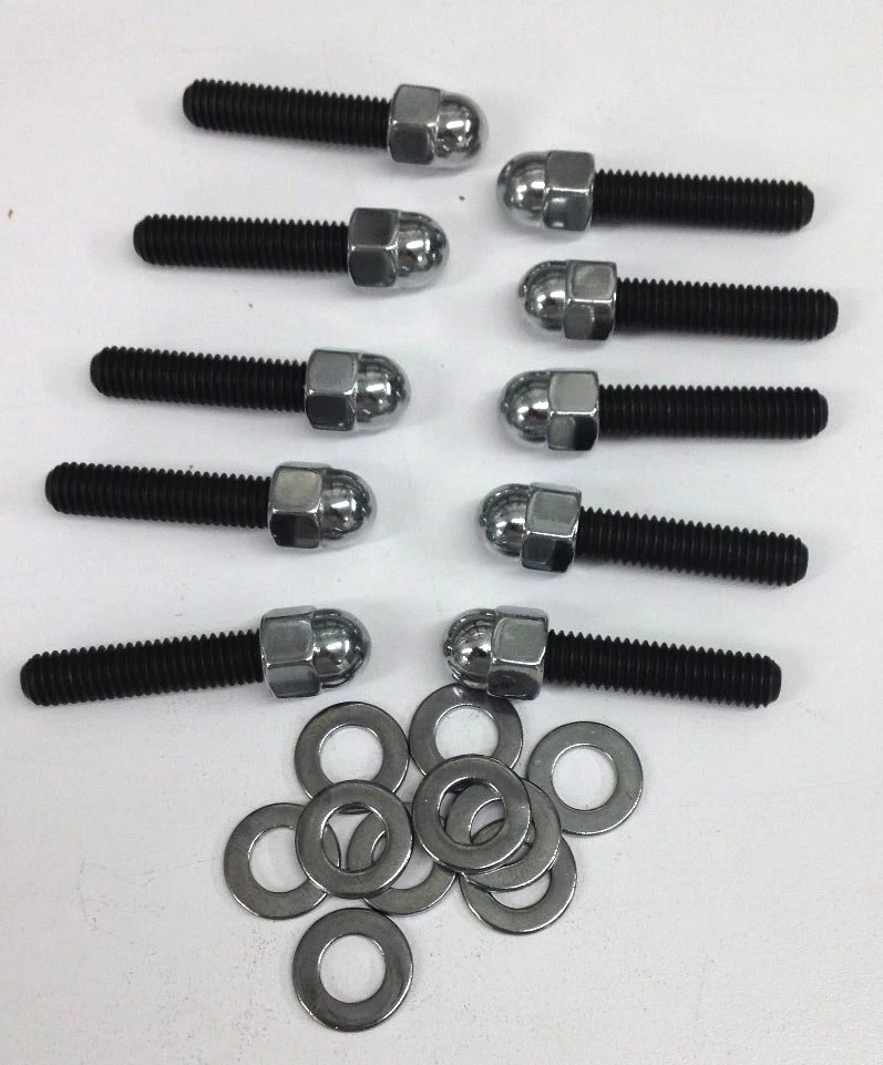 Chrome Acorn Bolts