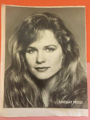 Lindsay Frost , original vintage talent agency headshot photo with