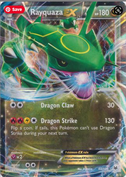 Shiny Rayquaza EX XY69 Ultra Rare Black Star Promo Pokemon Card LP for Sale  in Fort Myers, FL - OfferUp