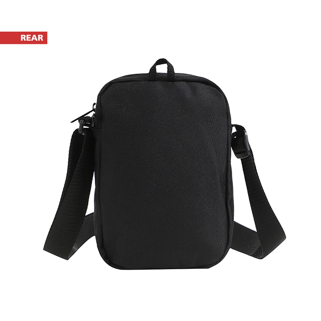 Adidas Essentials Logo Shoulder Bag Work Travel Purse Zip Closure Black  GN1948 | eBay