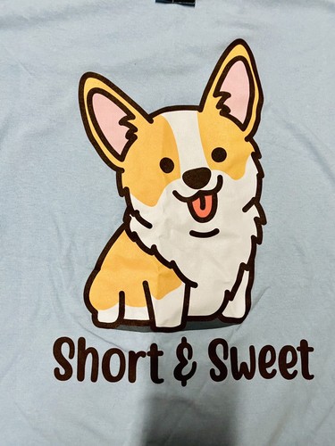 Hot Topic Corgi Dog Short \u0026 Sweet Cute 
