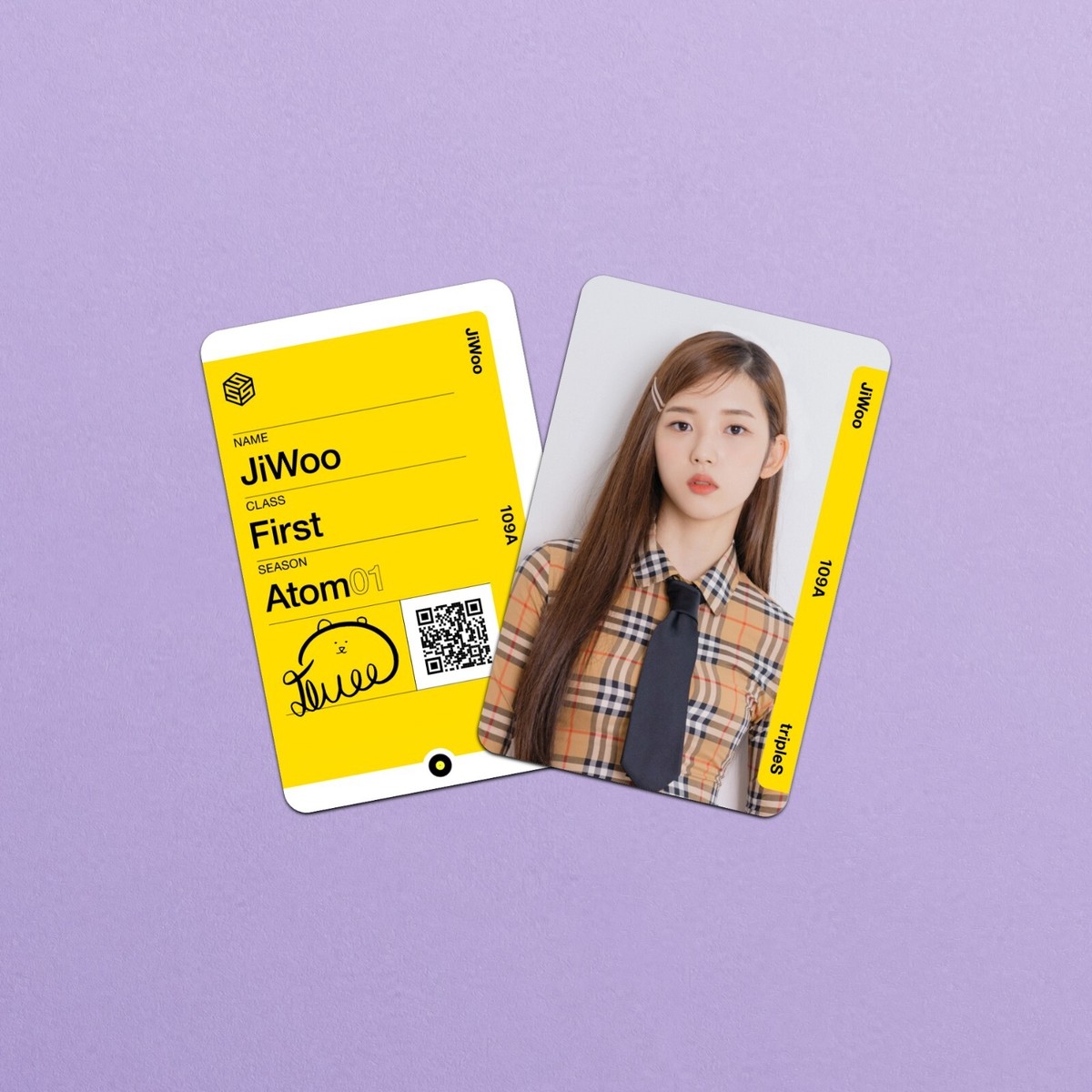 tripleS S3 JiWoo REPLICA objekt Atom01 109 - 116 Fanmade