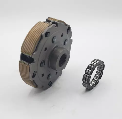 Wet Clutch Shoe & Clutch Cover Drum Housing Fit HiSUN ATV UTV 500 700 Massimo - Picture 11 of 12