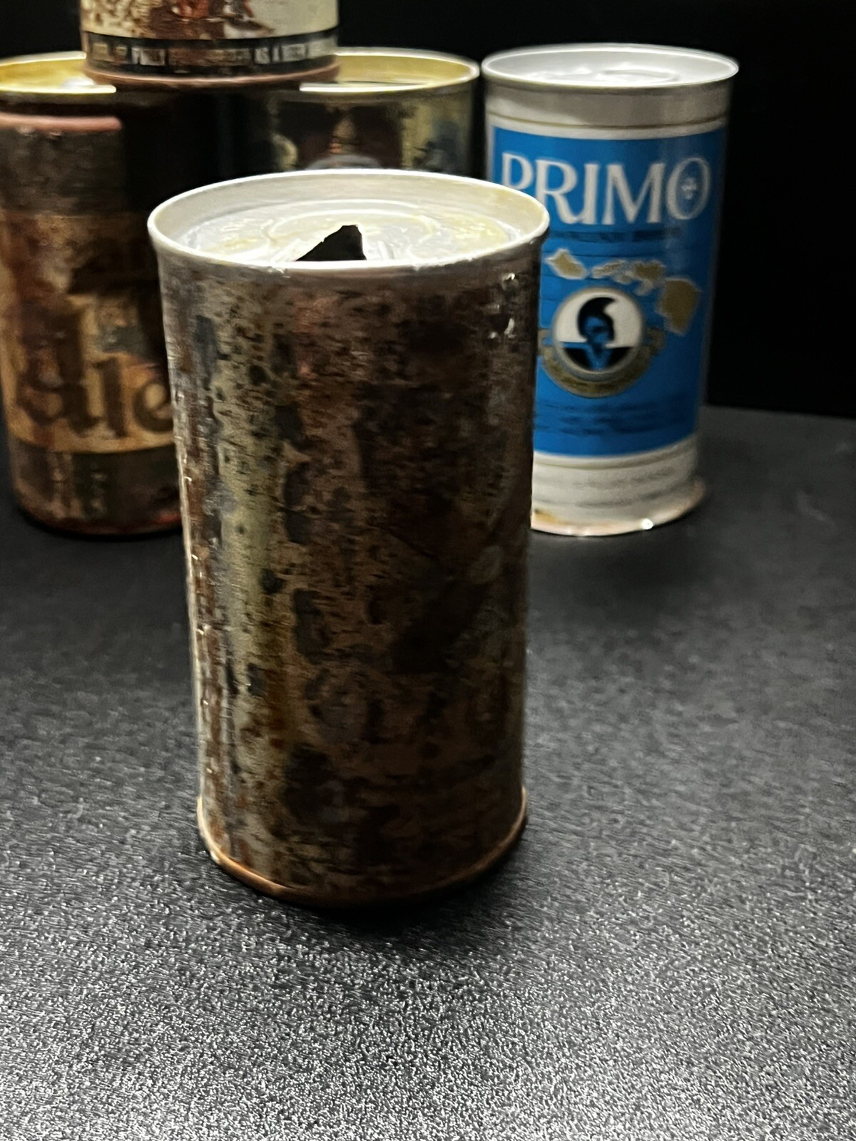 6 vintage beer aluminum cans Beer Can Lot! different BREWERIES cans EMPTY