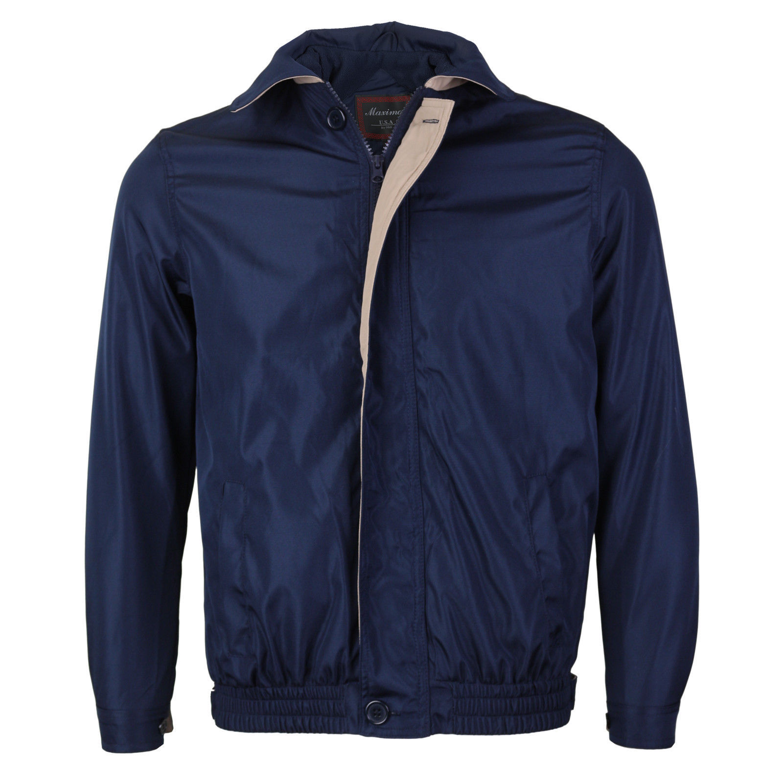 Sport Zip Up Windbreaker Microfiber Water Resistant Jacket B