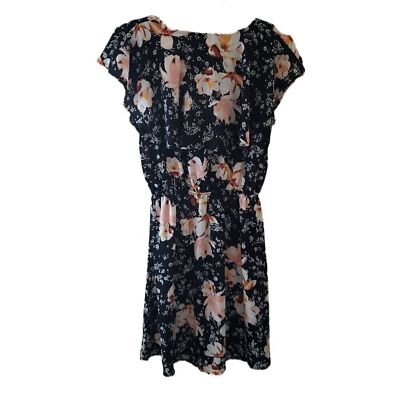 Charlotte Russe Floral Short Sleeve Mini Dress | eBay