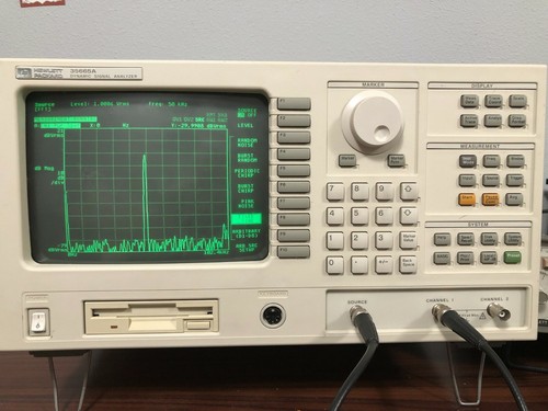 Agilent HP 35665A Dynamic Signal Analyzer w/ Opts. 1C1, 1D4 **30 Days Warranty** - Picture 1 of 11