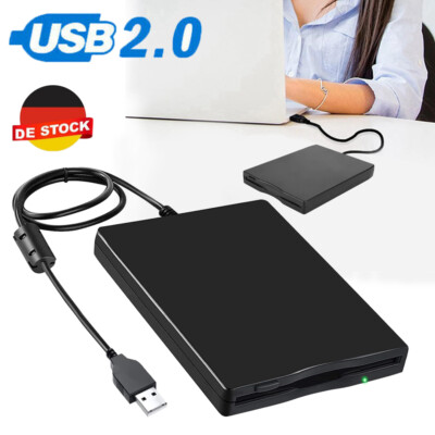 3,5 Zoll Externes USB-Diskettenlaufwerk | FDD 1,44MB | Floppy Disketten-Laufwerk