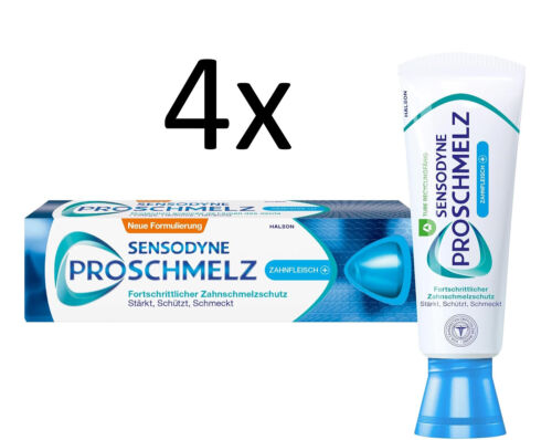 4X SENSODYNE ZAHNPASTA PROSCHMELZ ZAHNFLEISCH 75 ML *OVP*