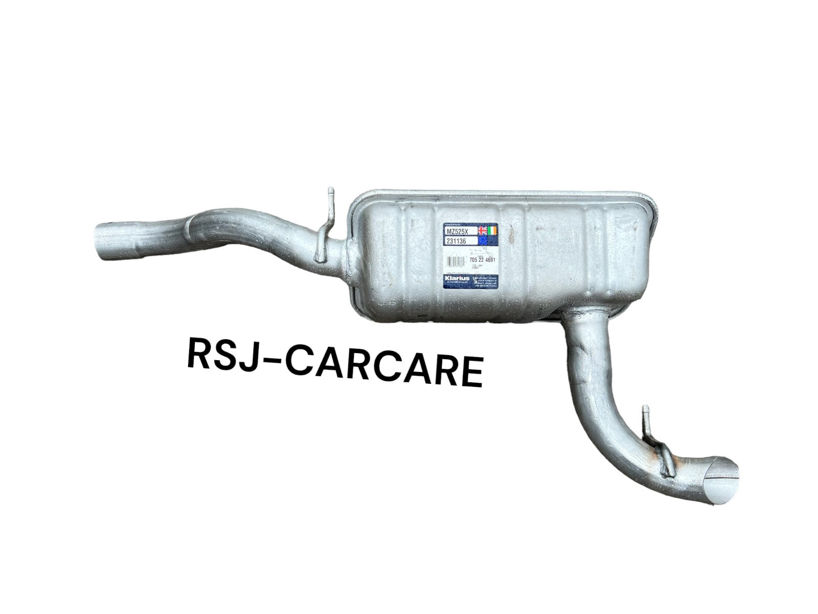 Klarius MZ525X Exhaust Rear Silencer MERCEDES VIANO / VITO   2.0 / 2.2  2003