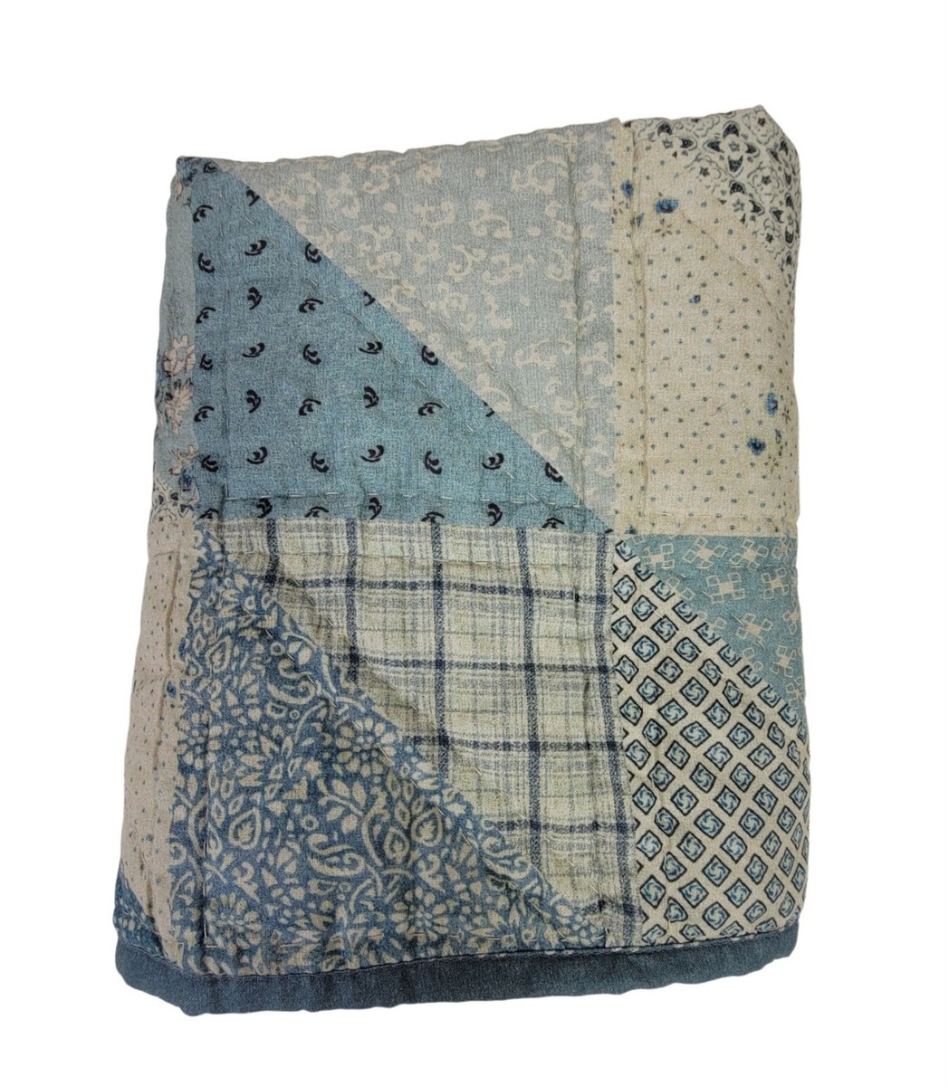 Pottery Barn Emerson Euro Shams – Reversible Quilted Pillow Shams, Set Of 2, 26x26