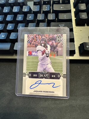 JAQUARII ROBERSON 2022 LEAF UP AND COMER RC AUTO WAKE FOREST/DALLAS COWBOYS SSP
