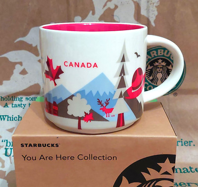 Starbucks Coffee Mug/Becher CANADA, You Are Here, neu/unbenutzt in der OVP-Box!!