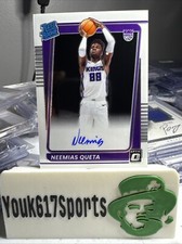 2021 Donruss Optic Rated Rookie Signatures Neemias Queta #156 Rookie Auto RC