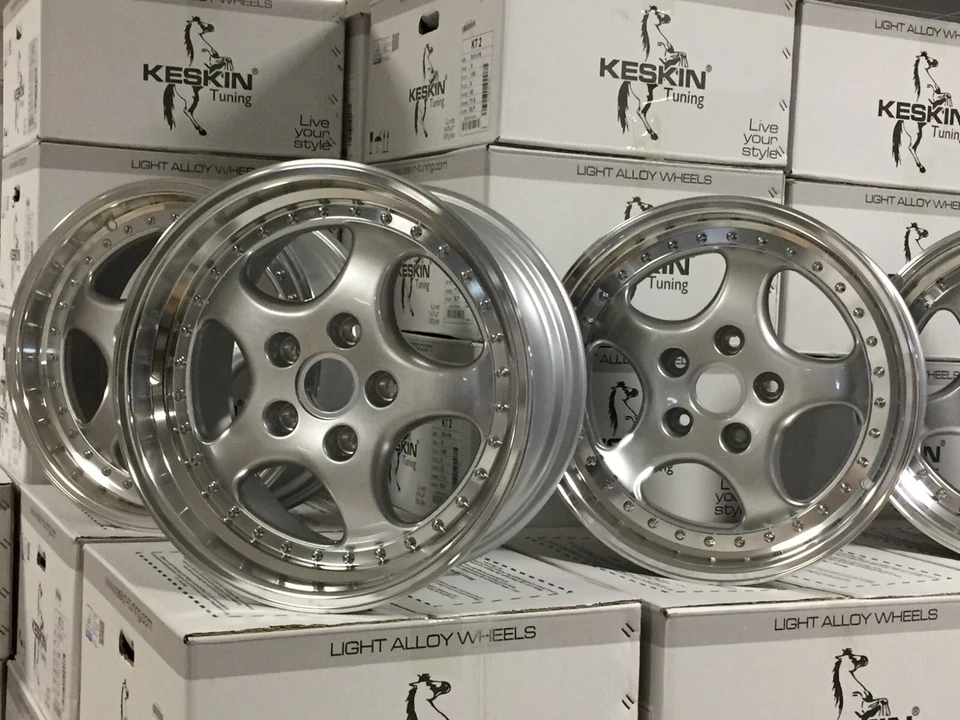 4 Keskin KT2 plata 8,5/9,5x18 Porsche 911 964 Turbo 944 928 996C2 986 - Imagen 3 de 4