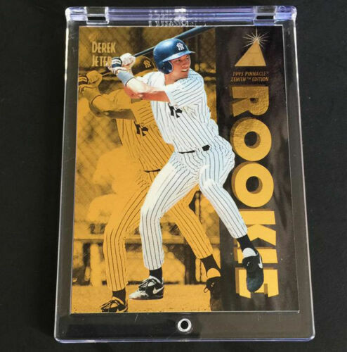Derek Jeter 1995 Pinnacle Zenith #134 GOLD FOIL Rookie Card