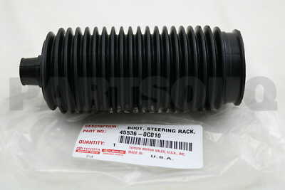 つじこ 455360C010 Genuine Toyota BOOT, STEERING RACK, NO.1 45536-0C010 | eBay