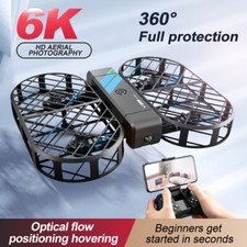 4DRC V38 Mini Drone 6K Camera Optical Flow Hover Foldable Quadcopter 3 Battery
