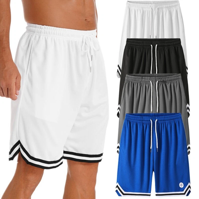 Men's Running Shorts Workout Shorts Mesh Drawstring Bottoms