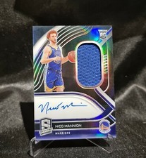 2020 Panini Spectra #216 Nico Mannion Patch Autograph Prizm /149
