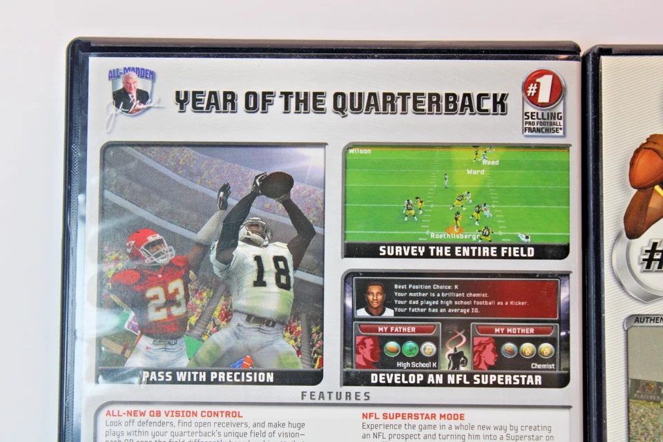 Lote de 5 PS3 EA Sports Madden NFL 08, 09, 10, NCAA Fútbol 09, 10 ¡En muy buen estado! Foto 2 de 4