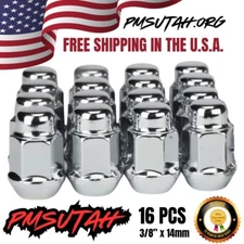16 Lug Nuts 2017–2019 Polaris Sportsman ACE 500 Wheel Rim Tapered Nut Chrome