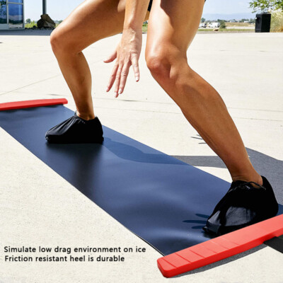 Slide Board Reverse Powerful Stop Low Impact Balance Fitness Training Skating eBay