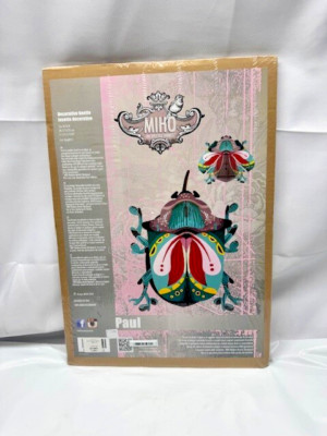 MIHO Unexpected Things Decorative Bettle-Paul -Wall Art*New Sealed