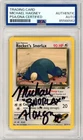 PSA Signed Michael Haigeny Rocket's Snorlax 033/132 Gym Heroes Regular