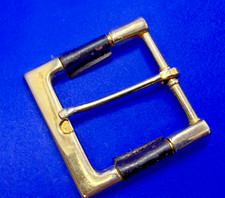Classic Single Prong Replacement Gold Tone Belt Buckle for 1.5" Belt