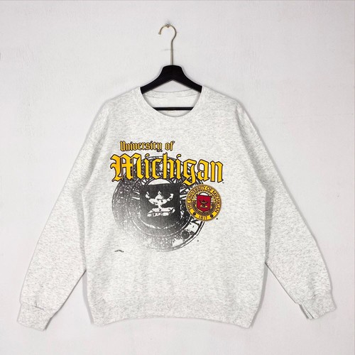 Vintage 90s University of Michigan Crewneck | T-Shirt | Sweatshirt | Hoodie