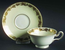 Wedgwood Whitehall Mazarine Blue Bone China Saucer 5in — listing 4