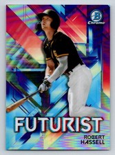 2021 Bowman Chrome Futurist #FUTRH Robert Hassell (ref 194154)