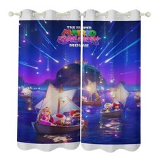 Size Custom Curtains Super Mario. 93 Personalised Bedroom Decor UV Protection