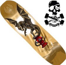 POWELL PERALTA Andy Anderson Flight Deck 8.45" Skateboard - Hydrant - Gold Foil