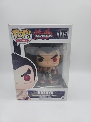 Funko Pop Kazuya Tekken 175 Mishima Games Vinyl Deko Figur Red Eye Ovp