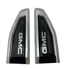 OEM Galvano Fender Ornamentation Vent Badge Pair LH & RH For 2021-2023 GMC Yukon