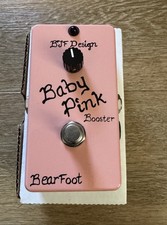 Bearfoot FX Baby Pink Booster Guitar Pedal RA...