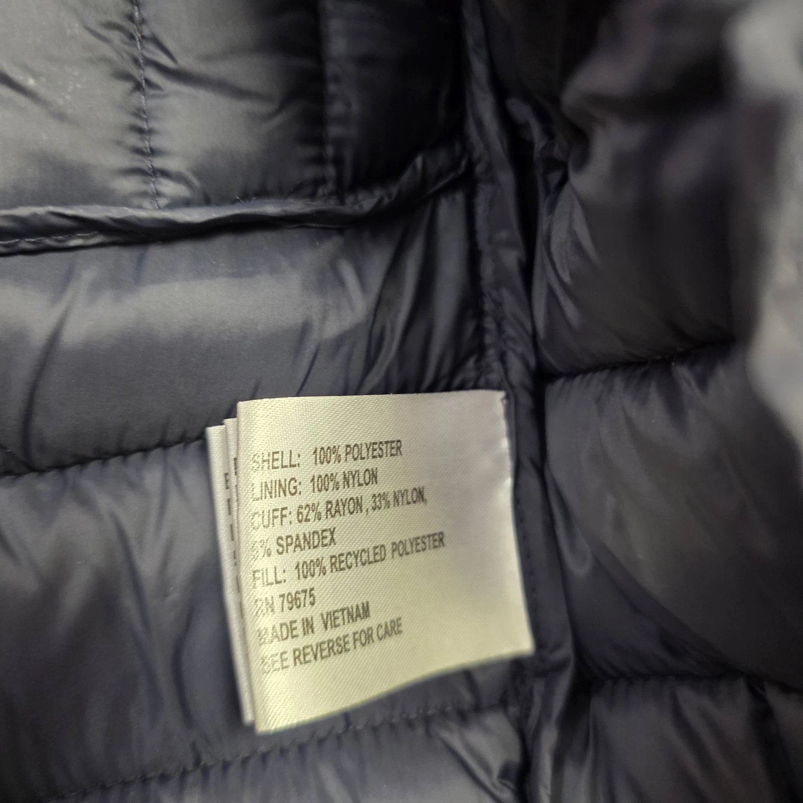 Cappotto donna Michael Kors puffer trapuntato con cappuccio giacca lunga parka medio M