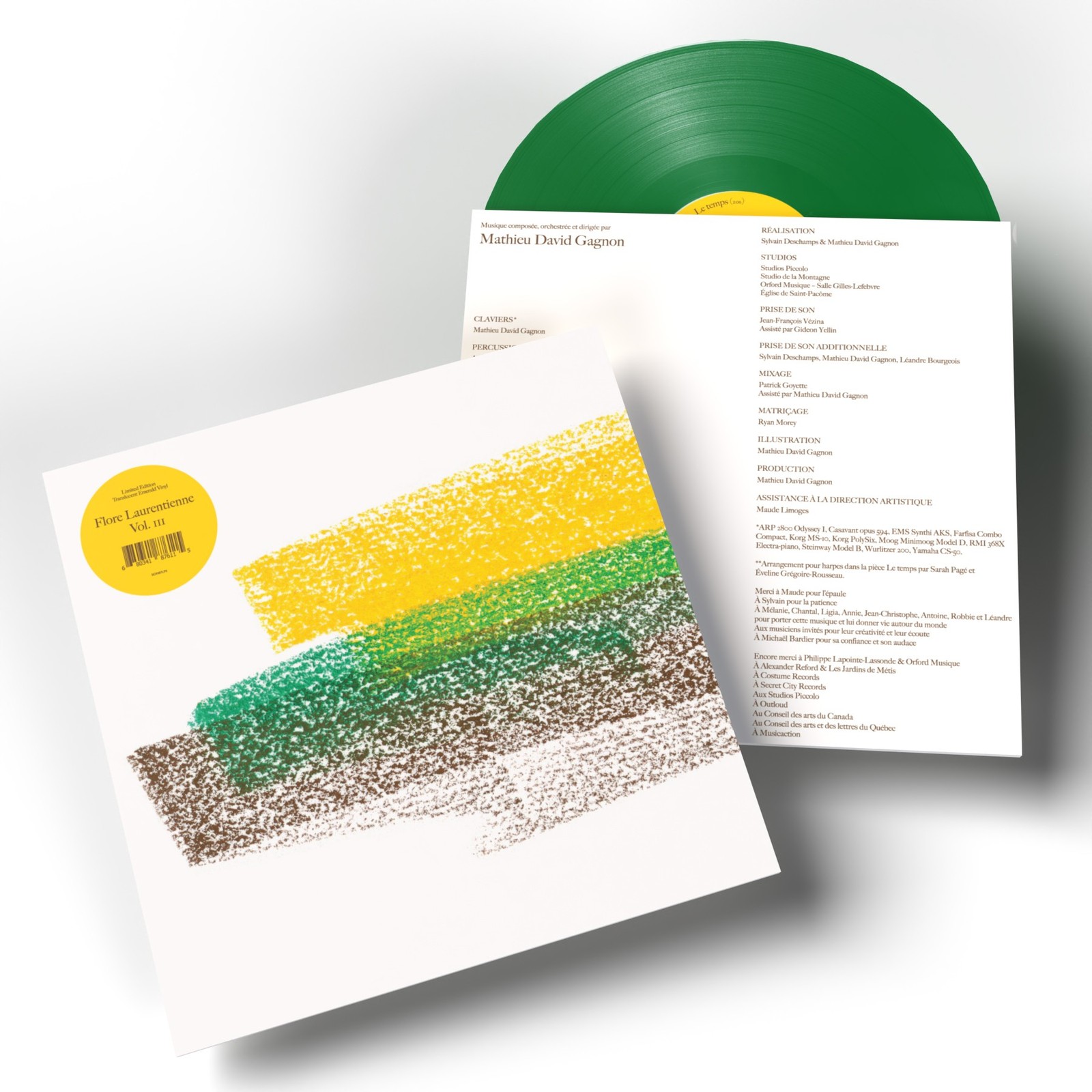Flore Laurentienne - Volume III (Green Vinyl LP 2026, Limited Edition SCR187LPX)