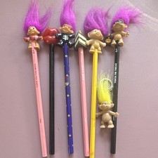 Vintage Wooden Pencils Lot of 6 w/ Phrases an...