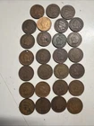 27 Indian Head Cent Pennies Some Better Condition Almost Full Liberty One RB